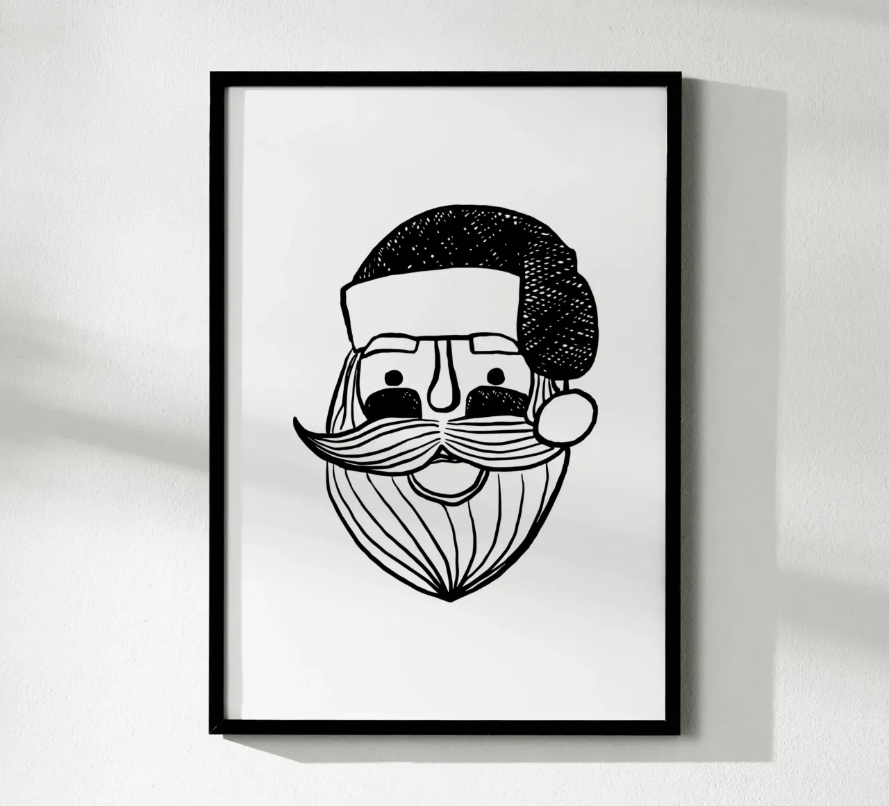 Weihnachtsmann poster da moDeern