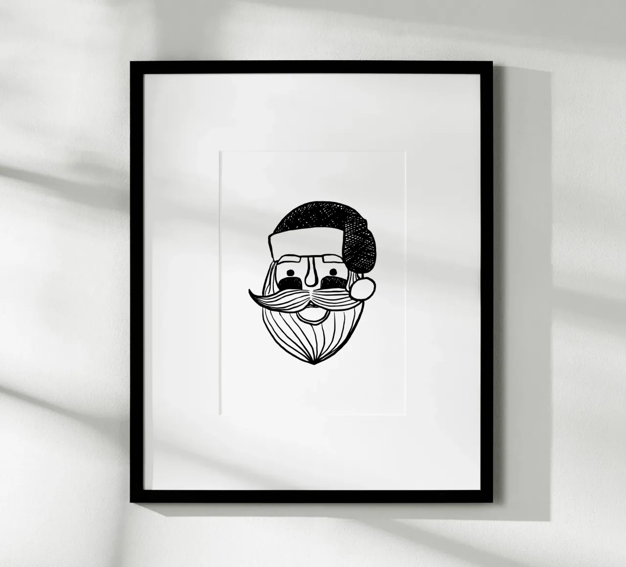 Weihnachtsmann poster da moDeern