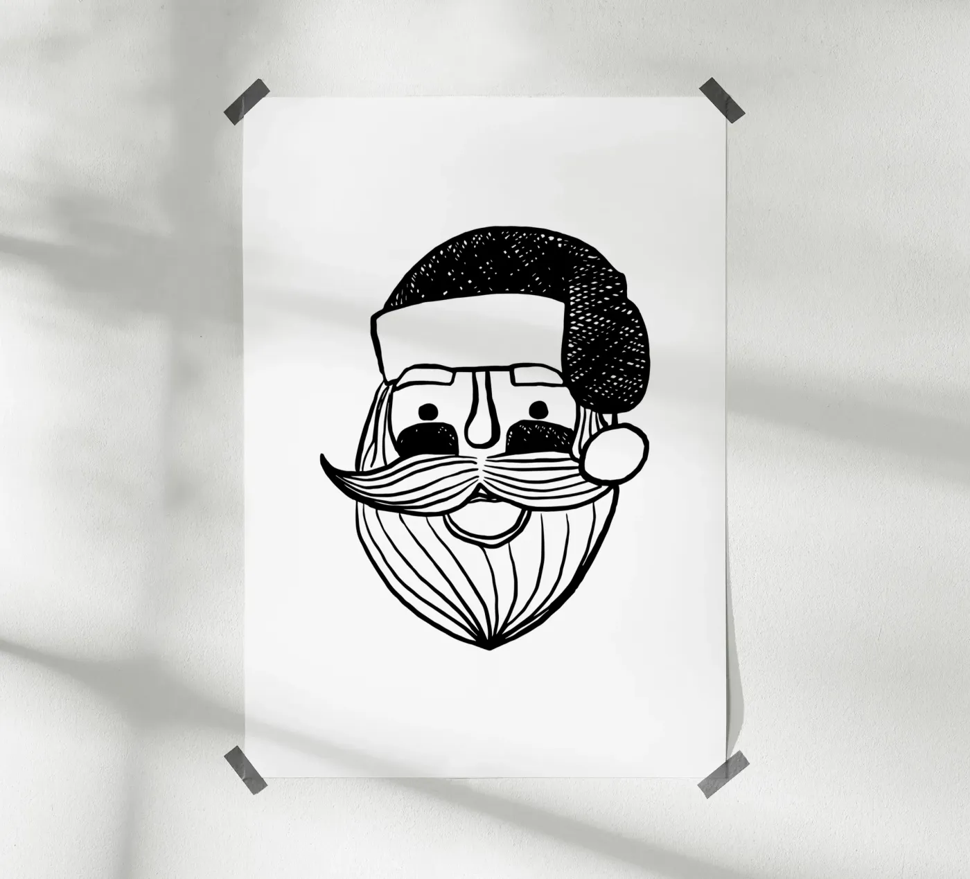 Weihnachtsmann poster by moDeern