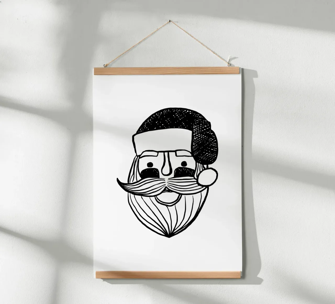 Weihnachtsmann poster da moDeern