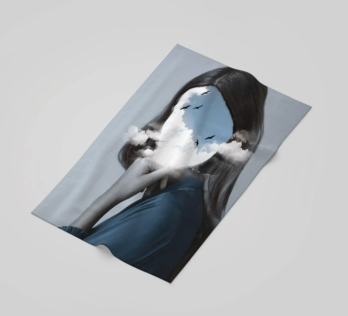 A l'intérieur serviette de plage de dada22