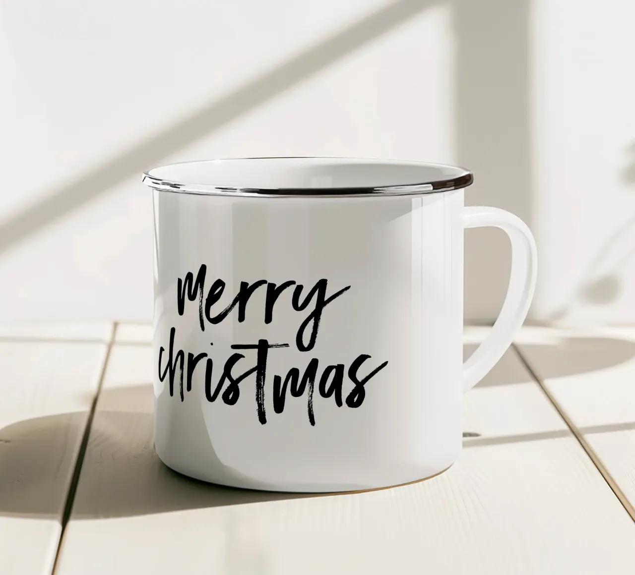 merry christmas tazza in smalto da modeern