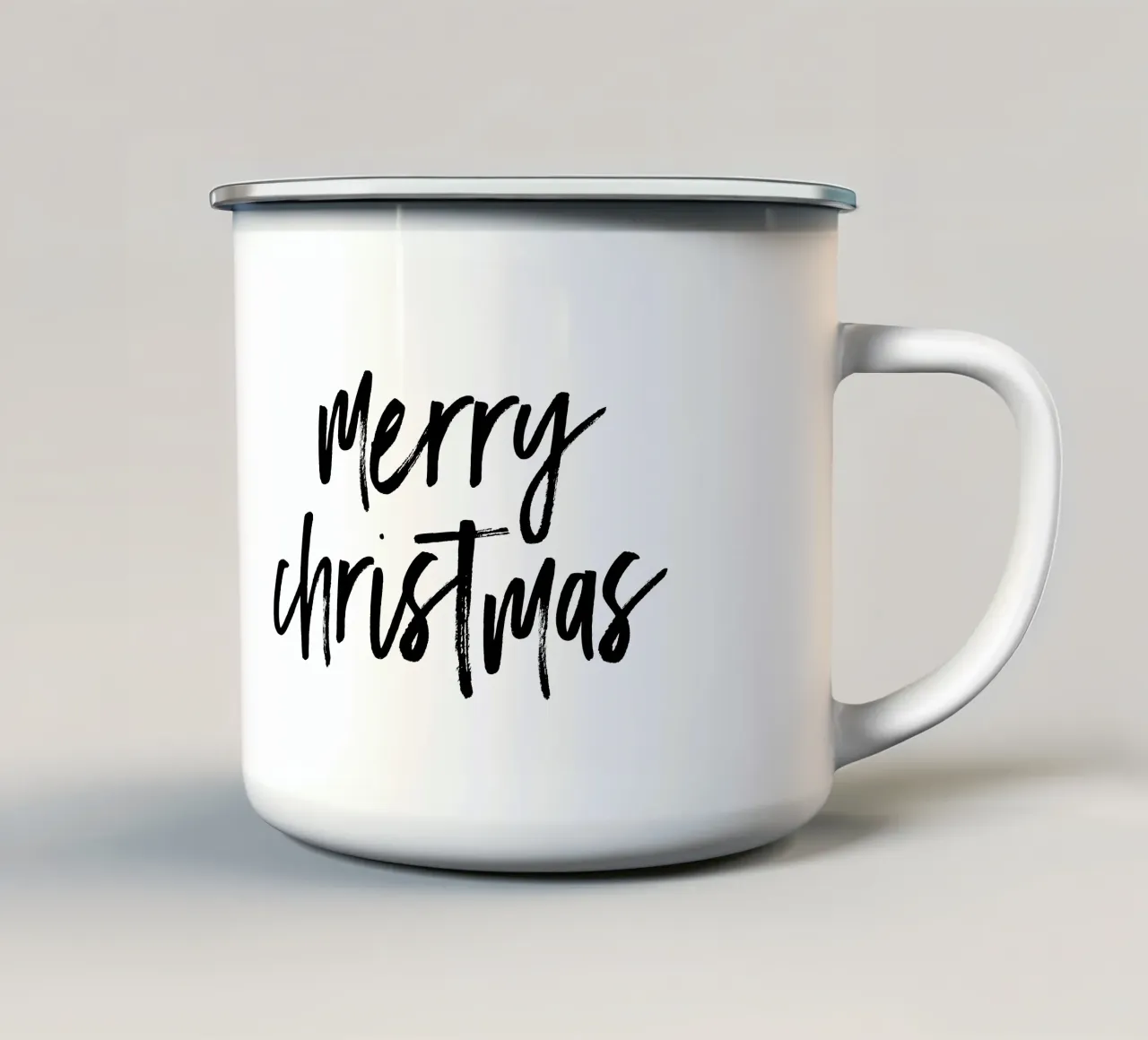merry christmas tazza in smalto da modeern
