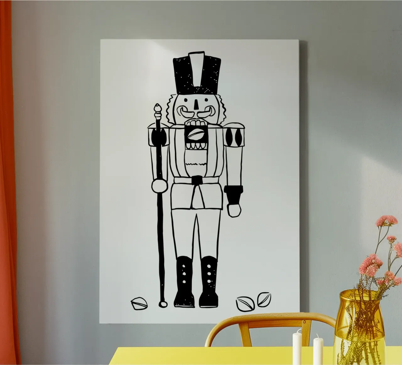 Nussknacker 01 canvas by moDeern