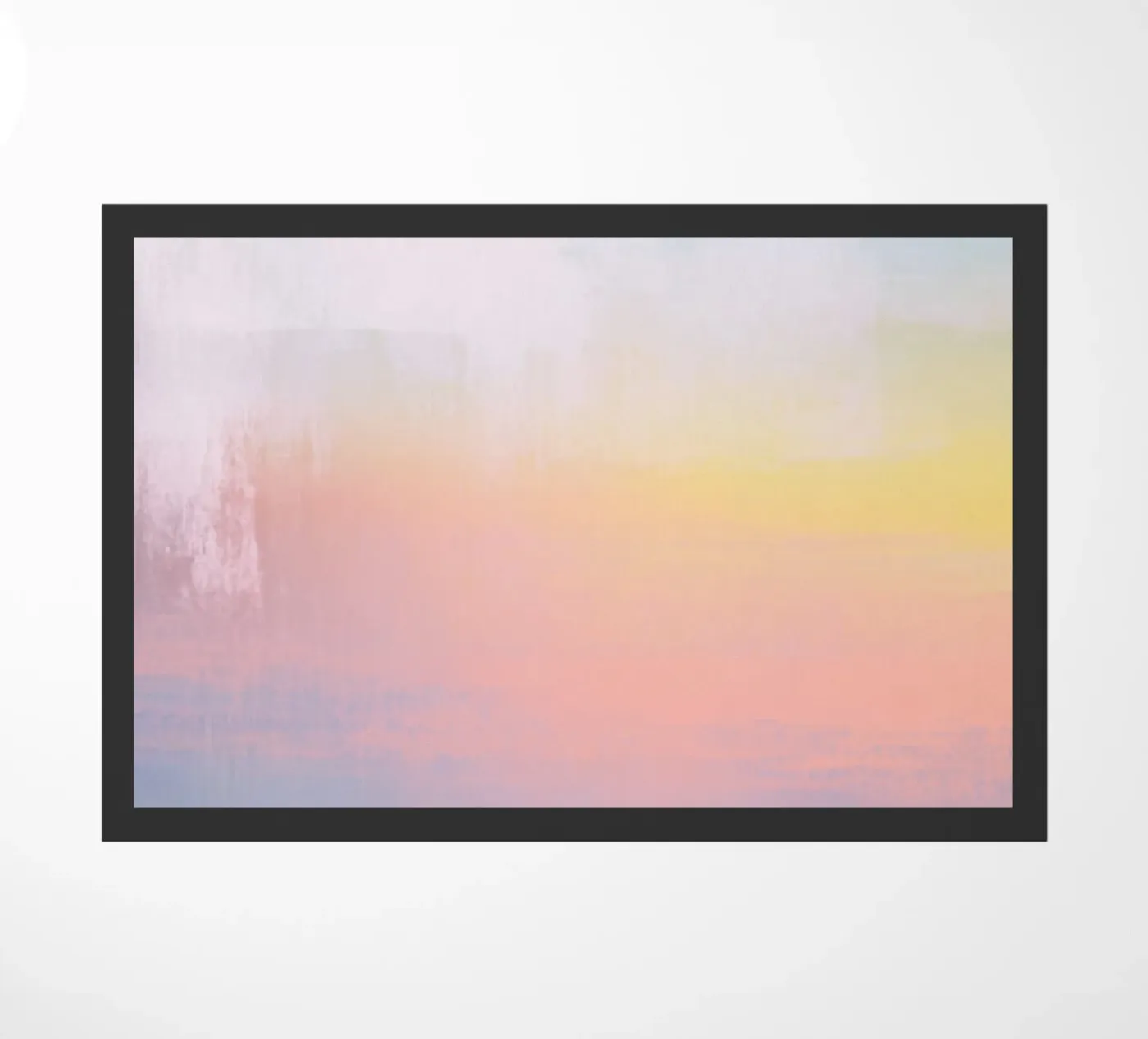 Zenith Cake doormat by HUE FLOW