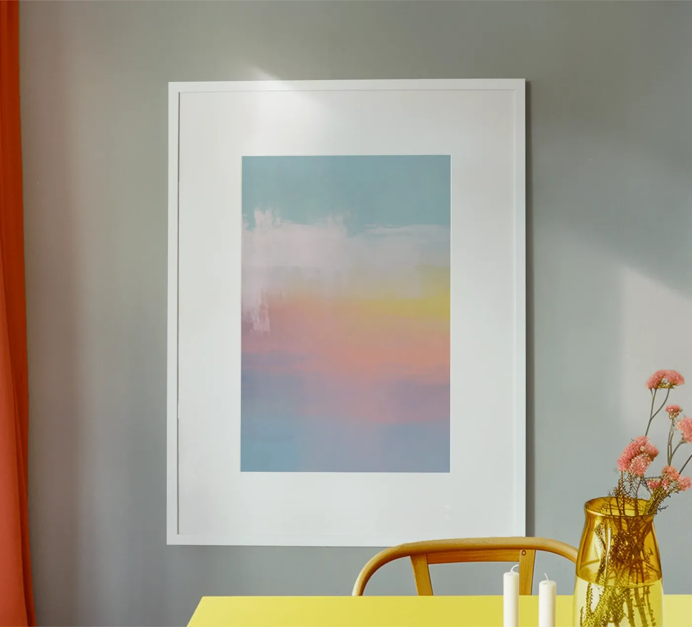 Zenith Cake poster by HUE FLOW