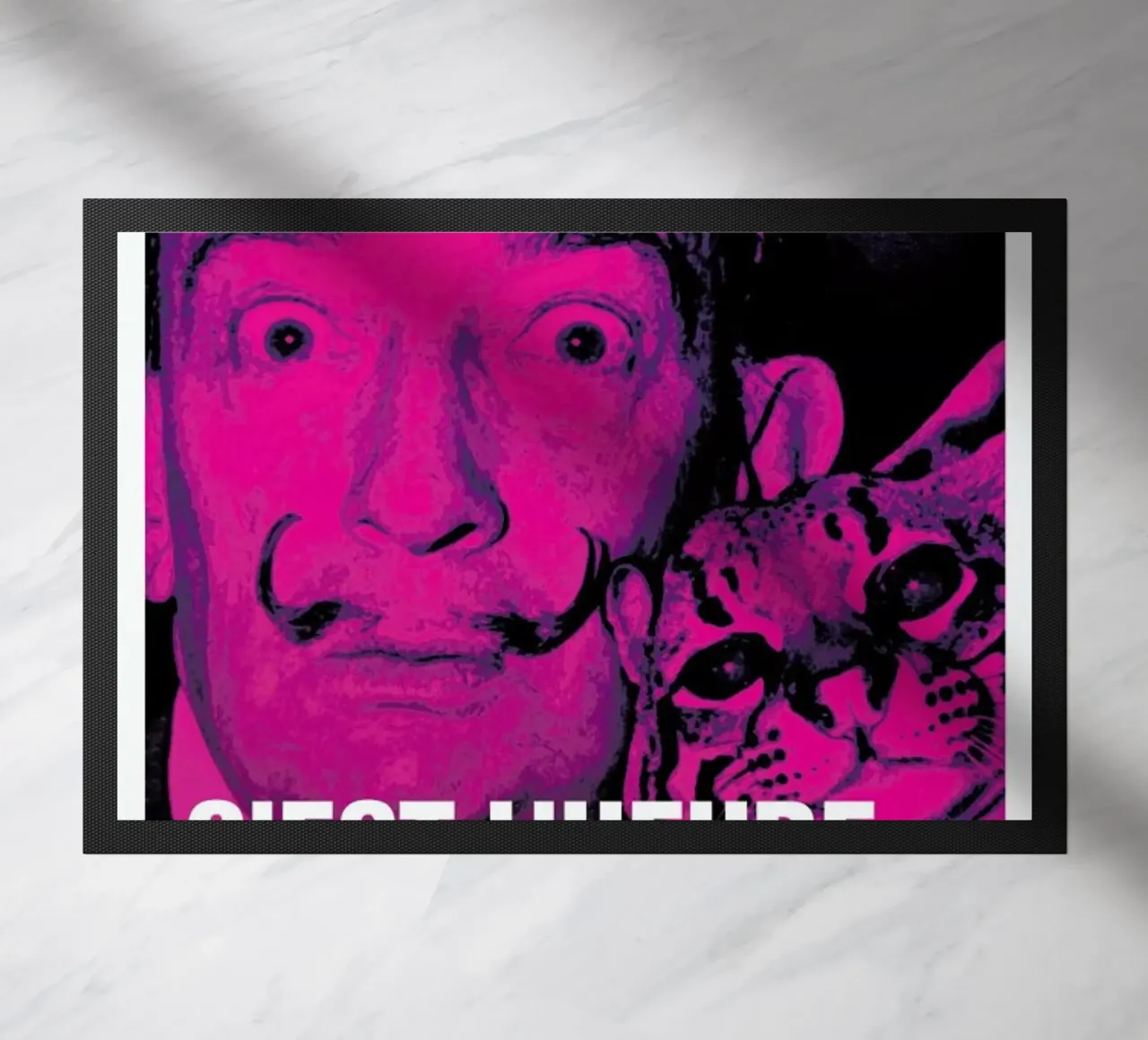 Dali doormat by Fists Et Lettres