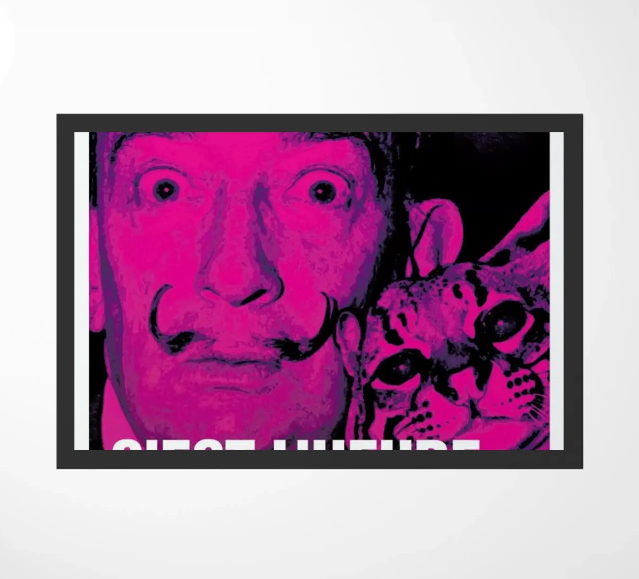 Dali doormat by Fists Et Lettres