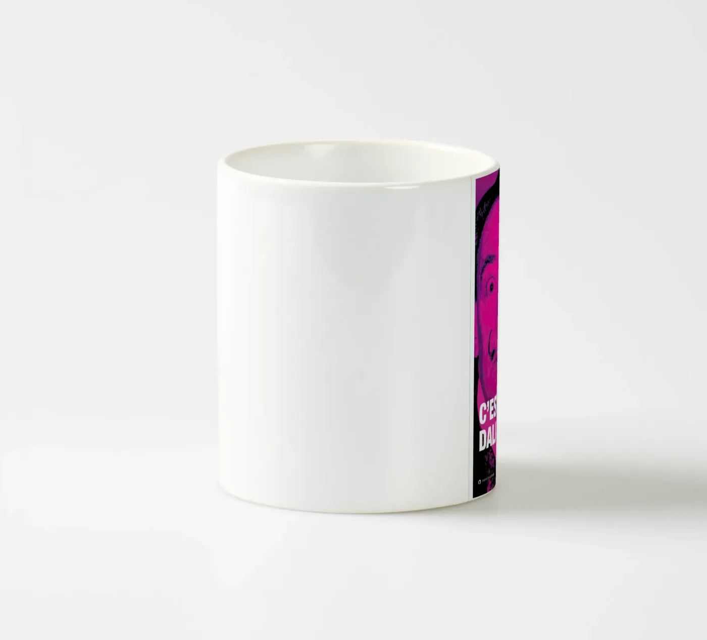 Dali ceramic mug by Fists Et Lettres