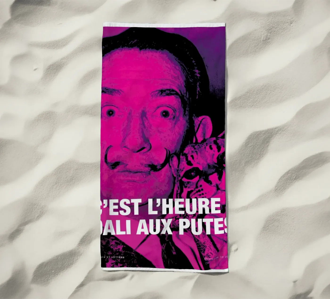 Dali strandhanddoek van Fists Et Lettres