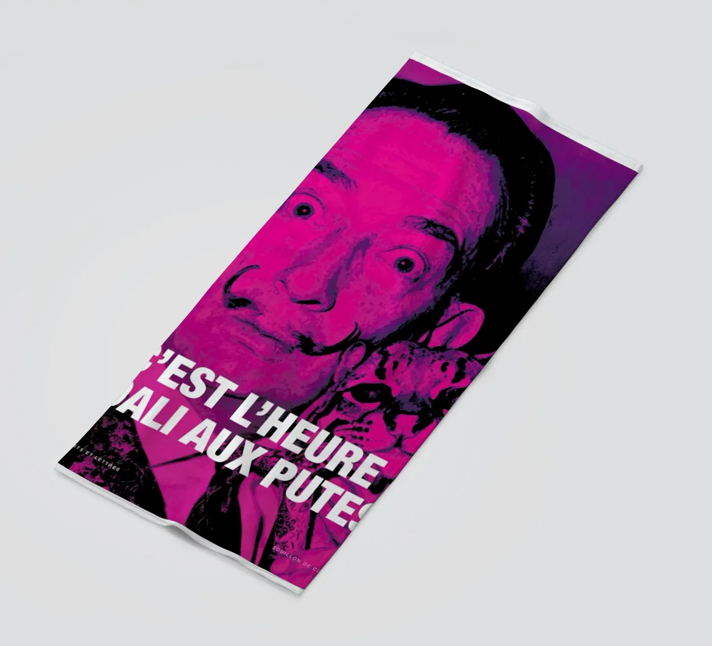 Dali serviette de plage de Fists Et Lettres