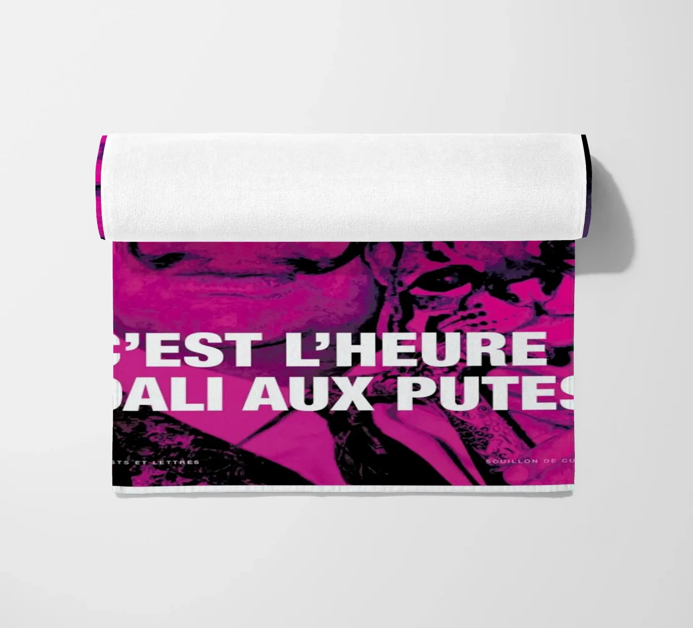 Dali serviette de plage de Fists Et Lettres