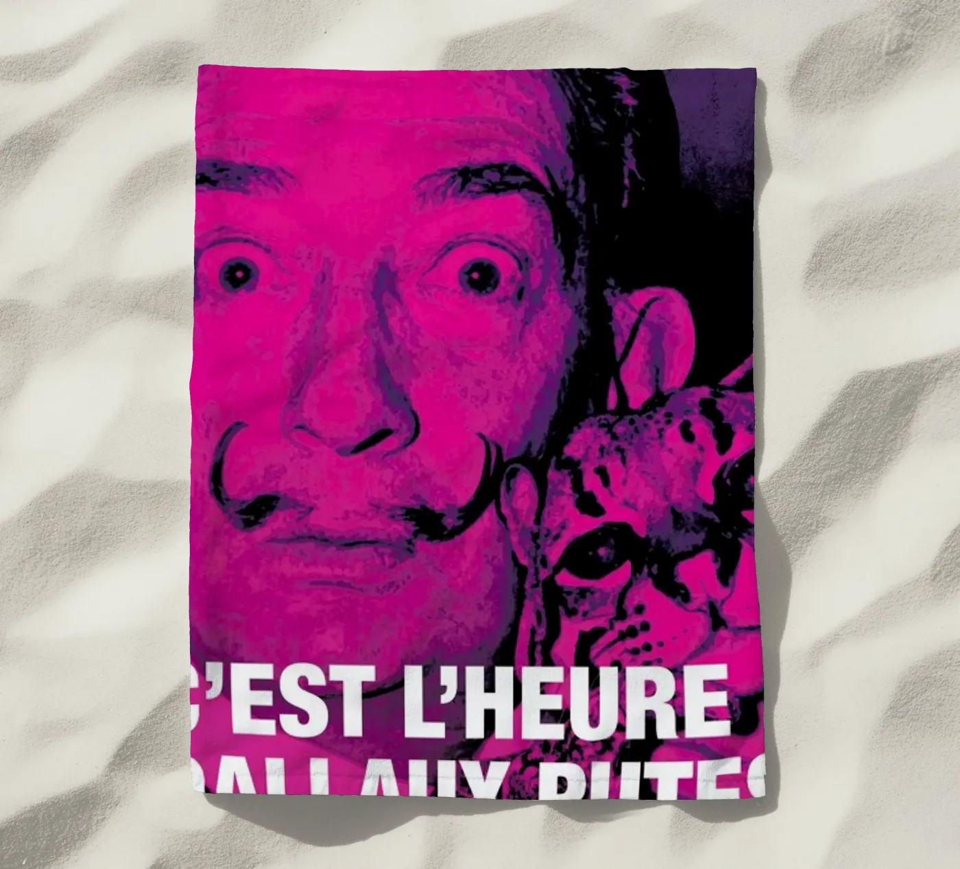 Dali strandhanddoek van Fists Et Lettres