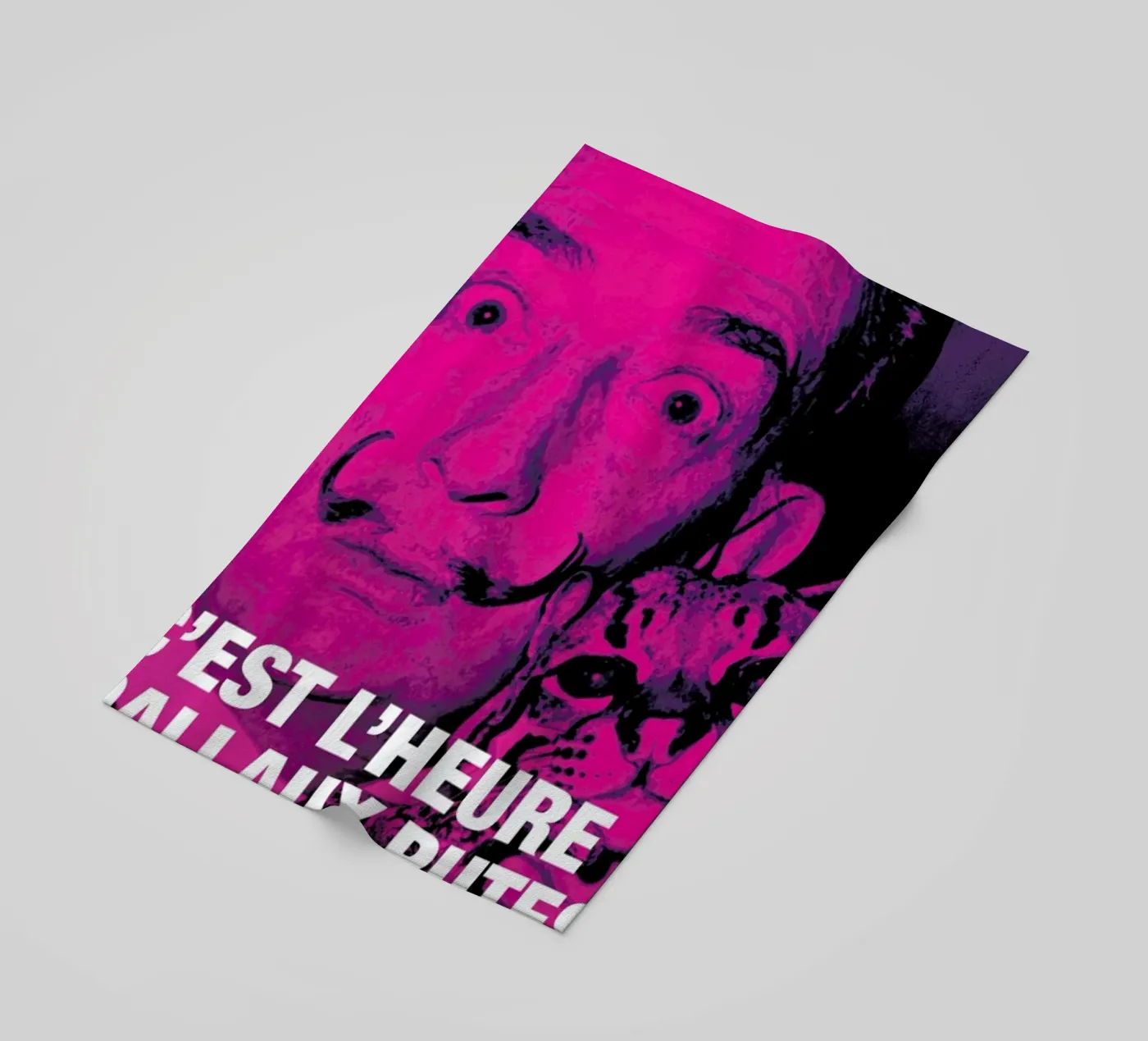 Dali serviette de plage de Fists Et Lettres