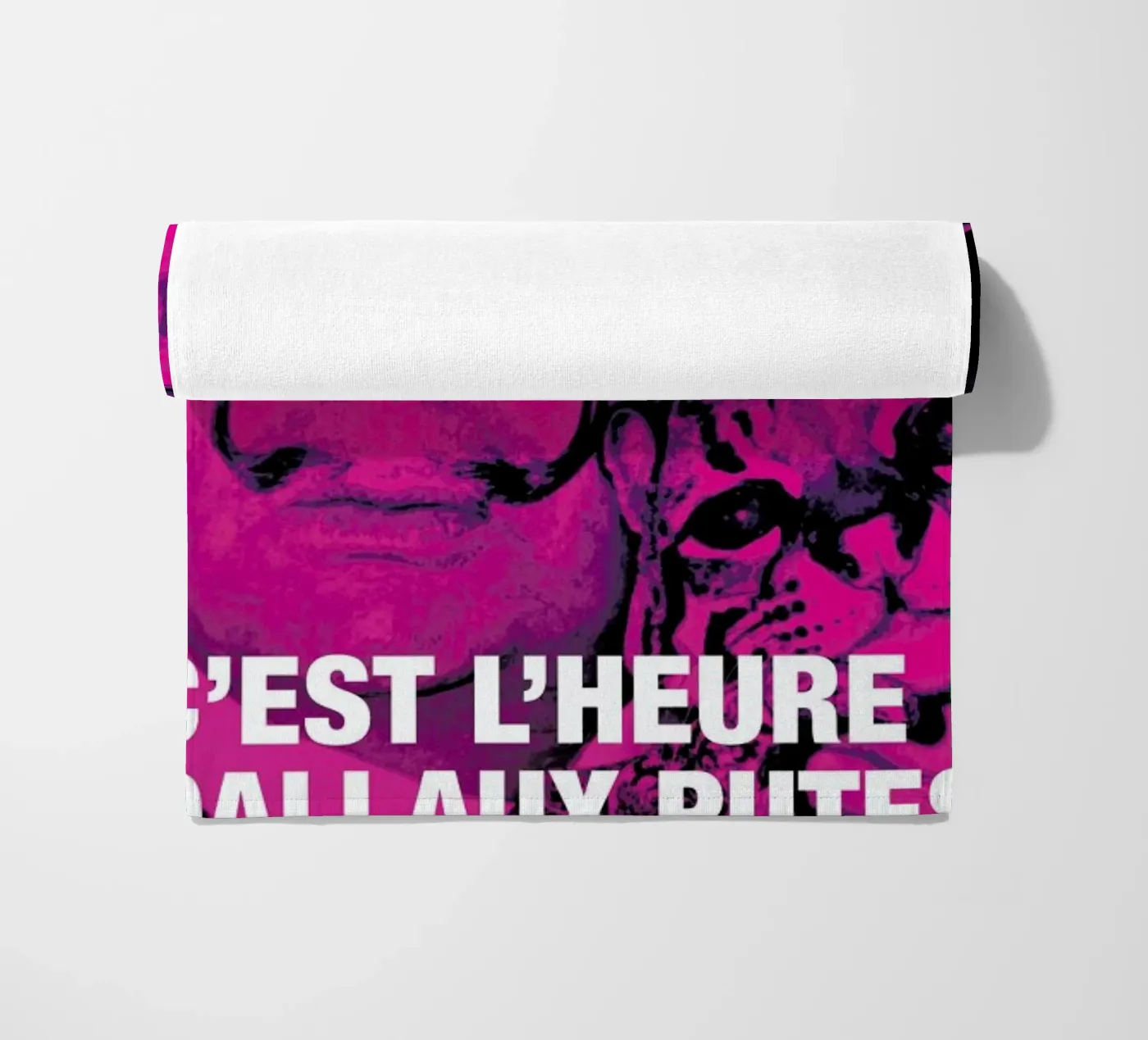 Dali serviette de plage de Fists Et Lettres