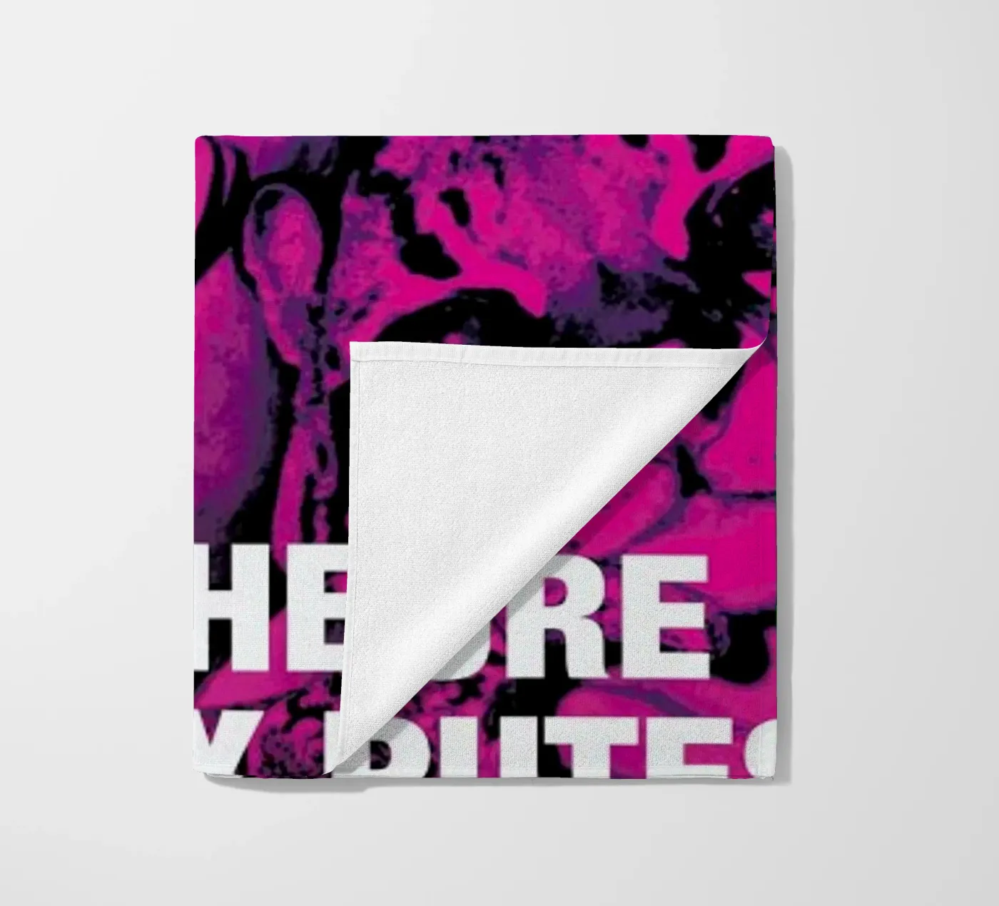 Dali serviette de plage de Fists Et Lettres