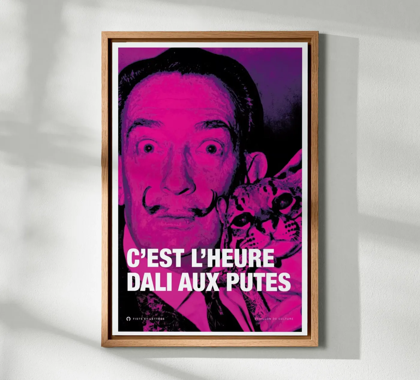 Dali canvas by Fists Et Lettres