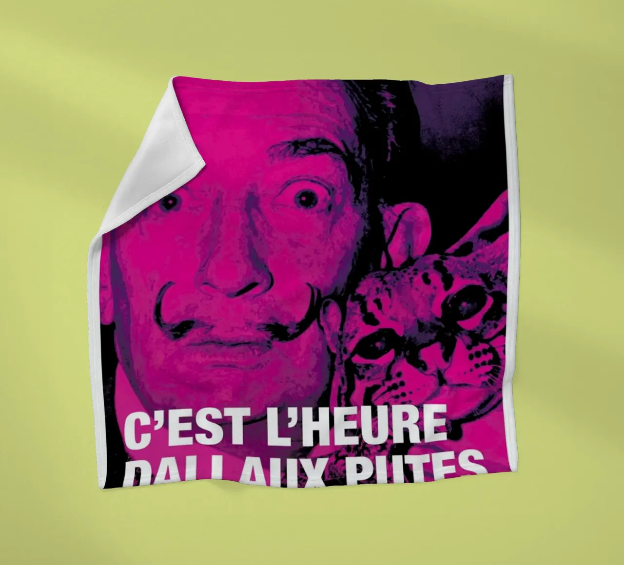 Dali Fleecedecke von Fists Et Lettres