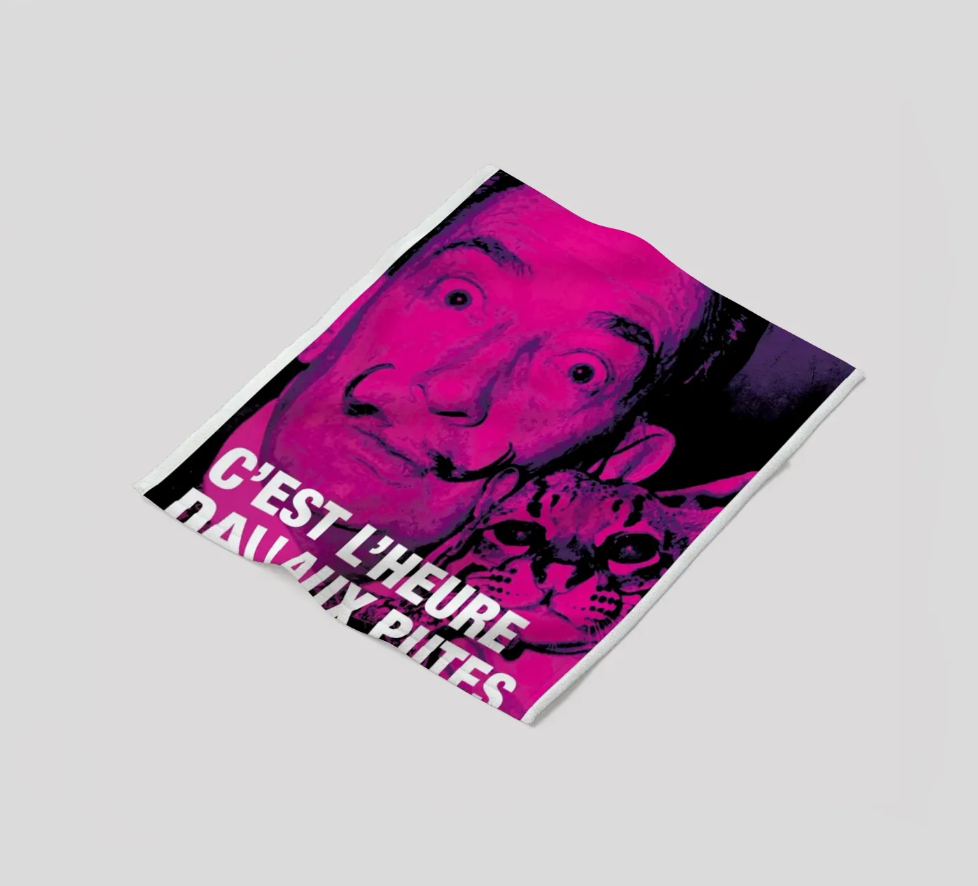 Dali fleece blanket by Fists Et Lettres