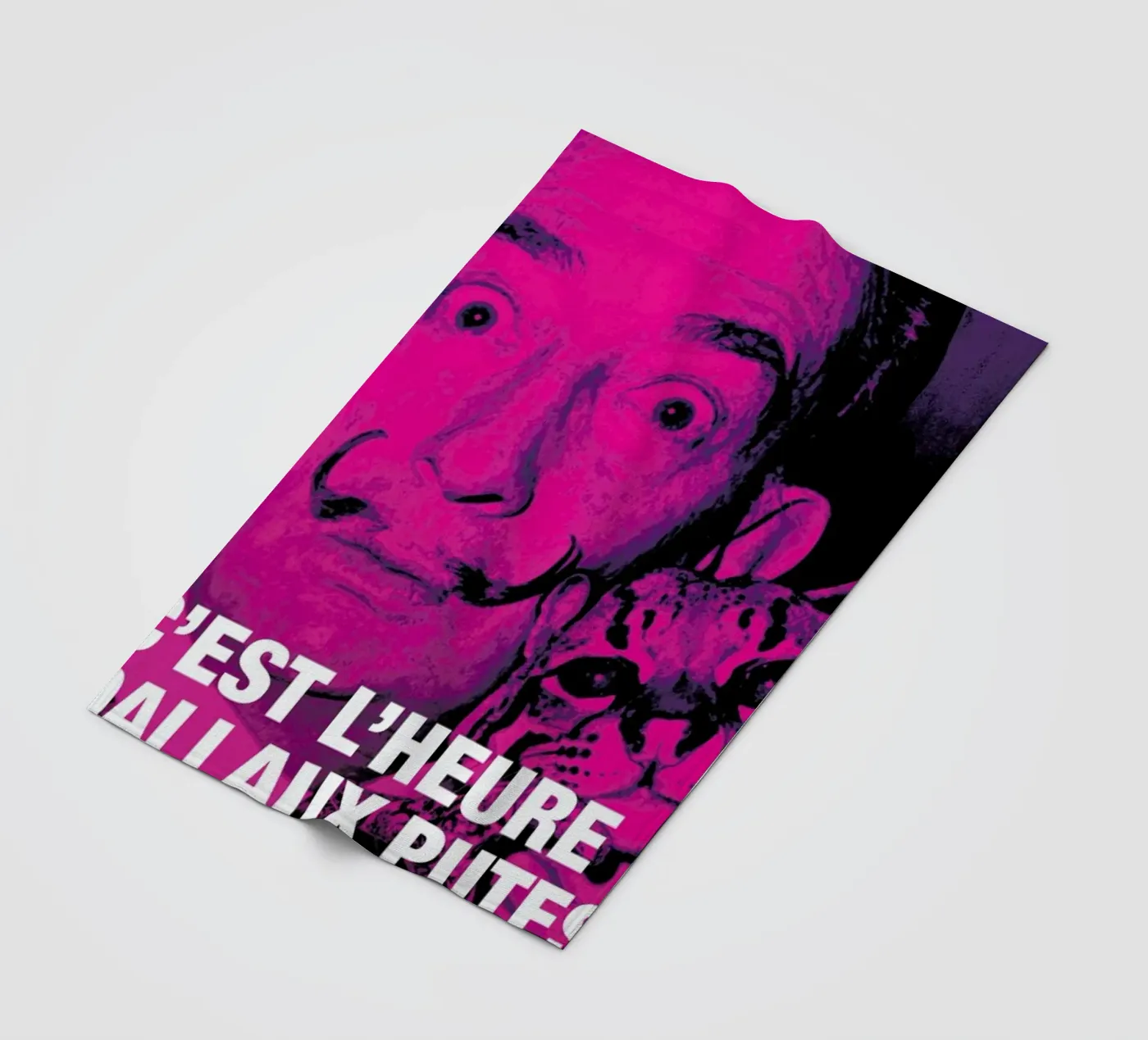 Dali fleece blanket by Fists Et Lettres