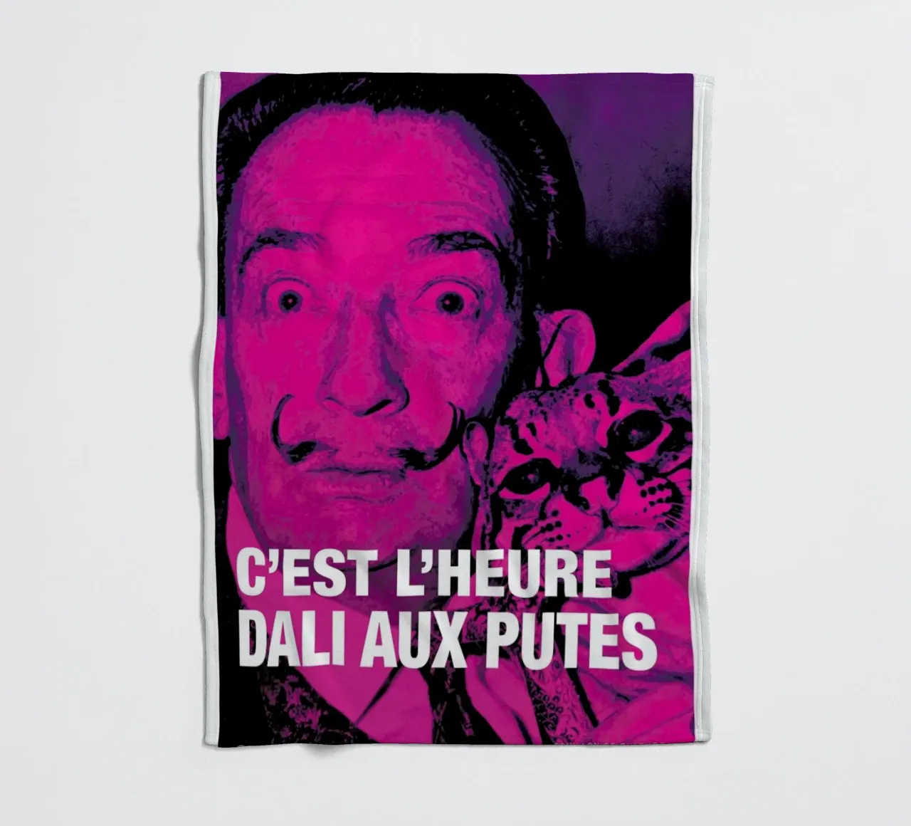 Dali Fleecedecke von Fists Et Lettres