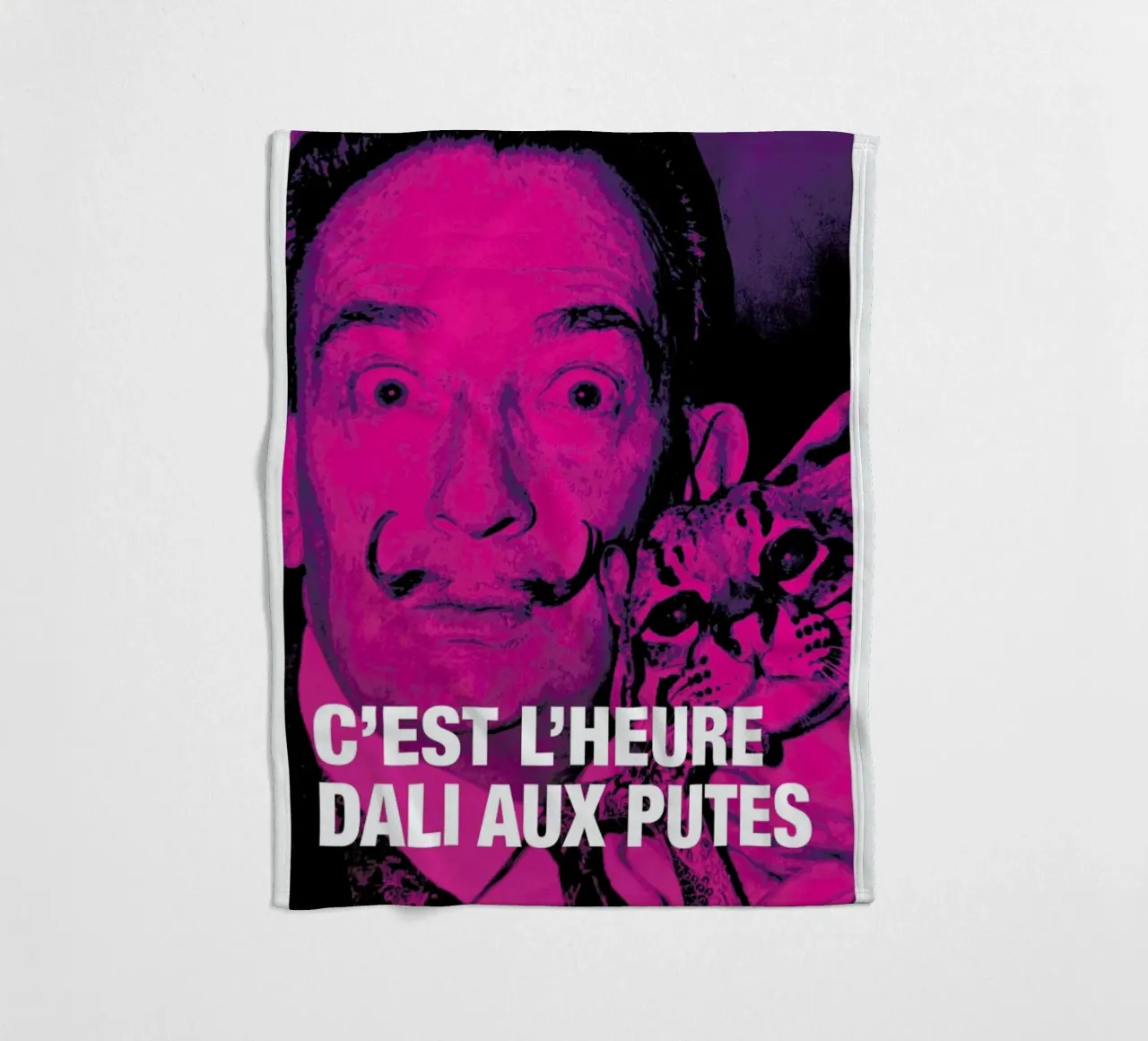 Dali Fleecedecke von Fists Et Lettres