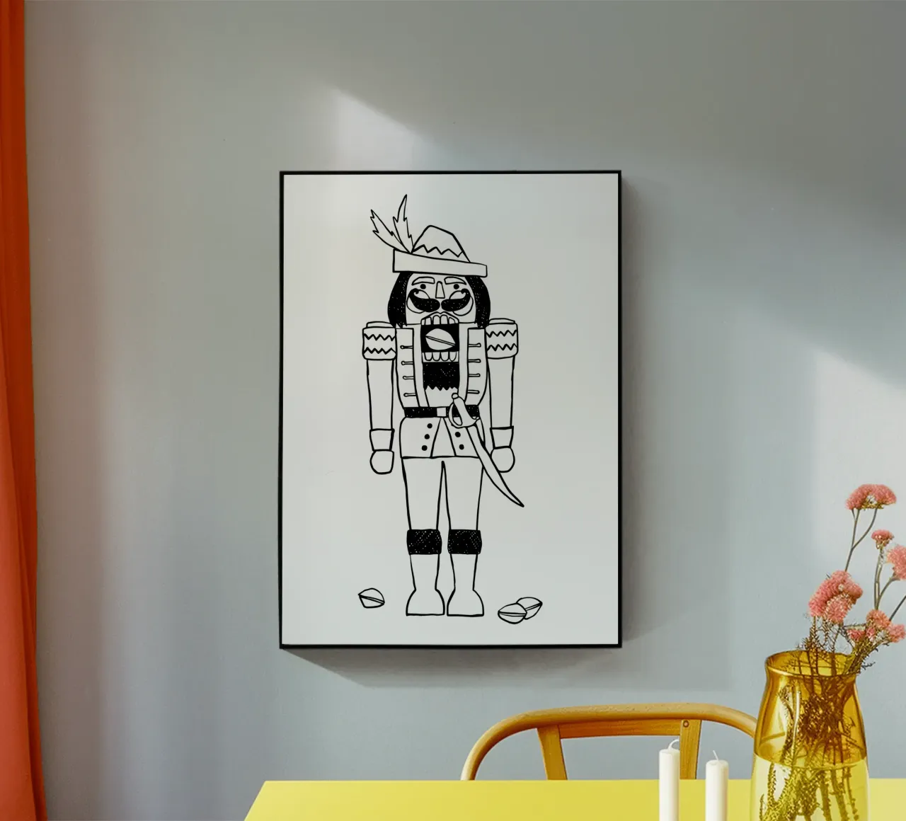 Nussknacker 03 acrylic glass by moDeern