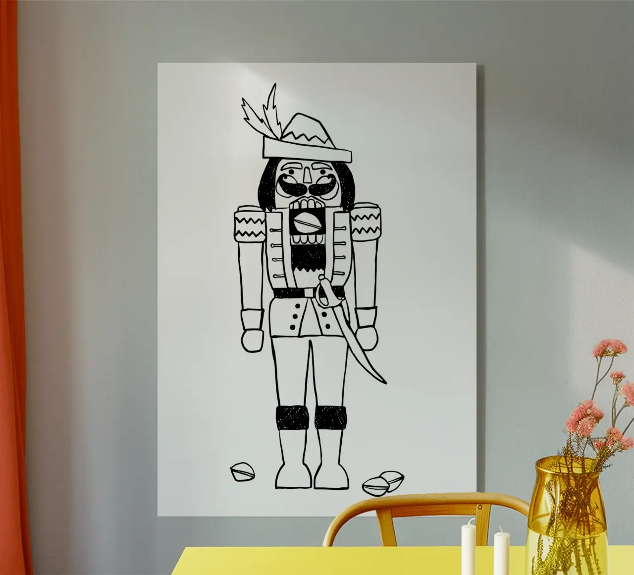 Nussknacker 03 acrylic glass by moDeern