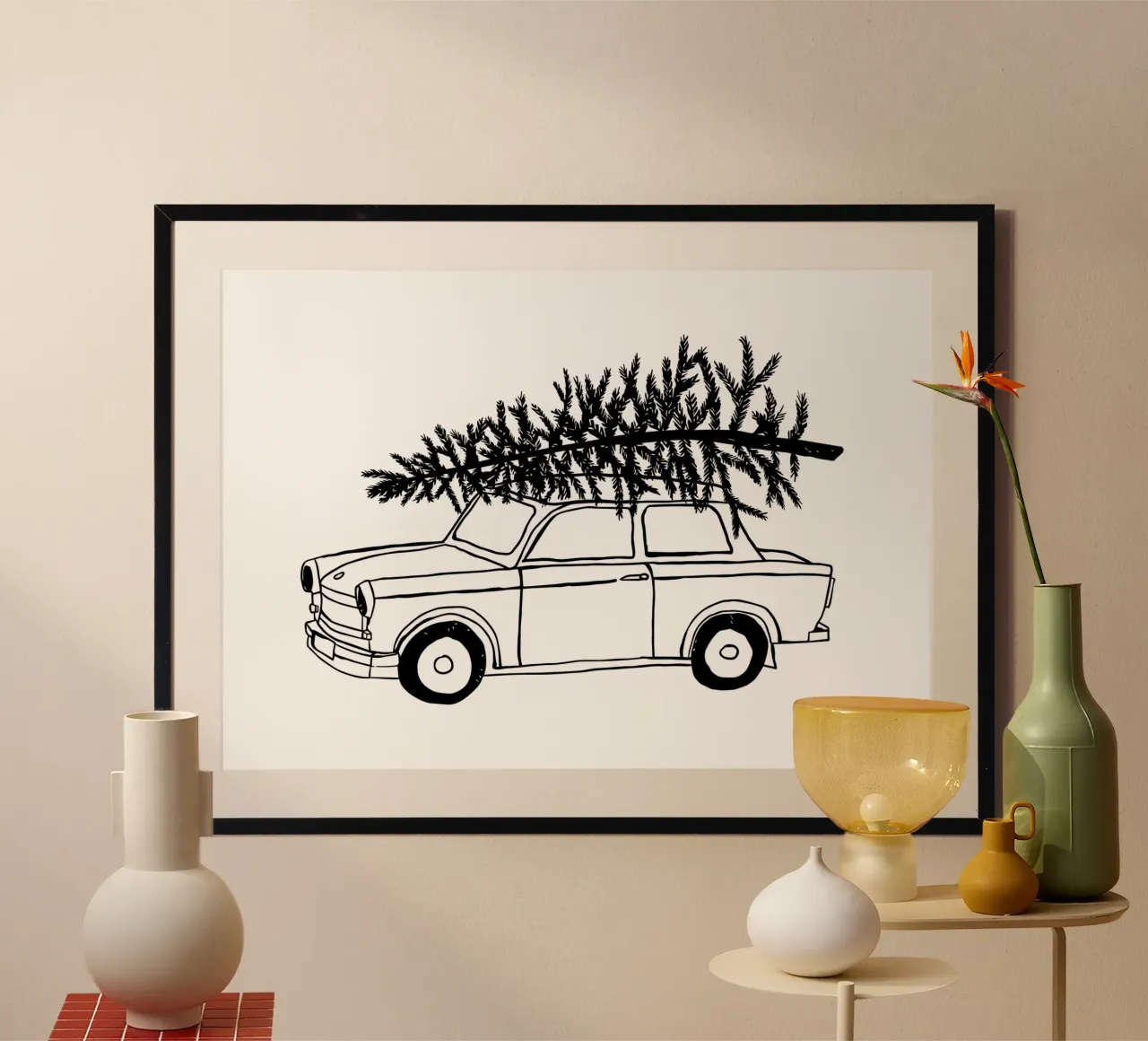 Driving home for christmas poster da modeern