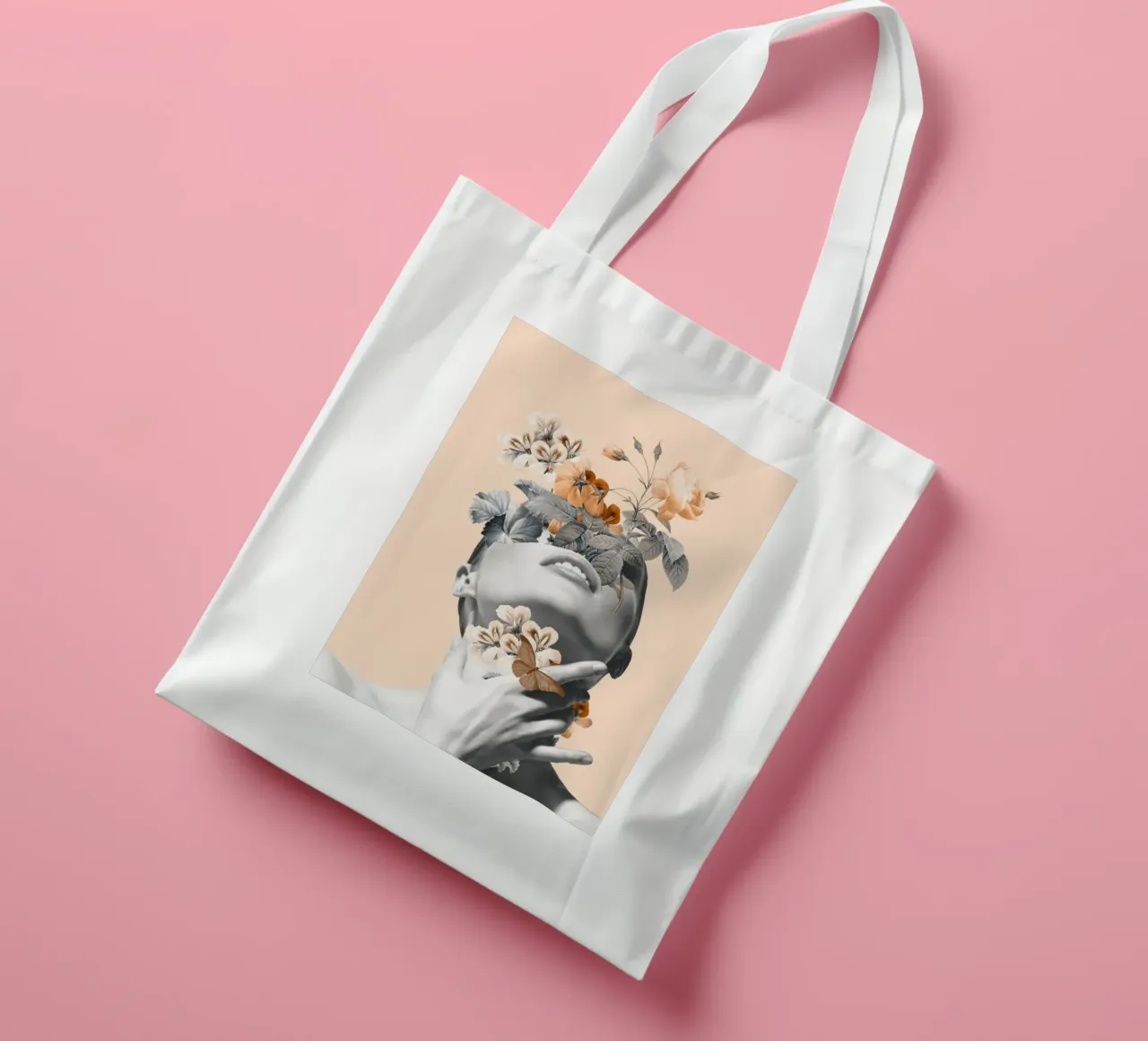 Bellezza interiore 4 borsa in juta da dada22