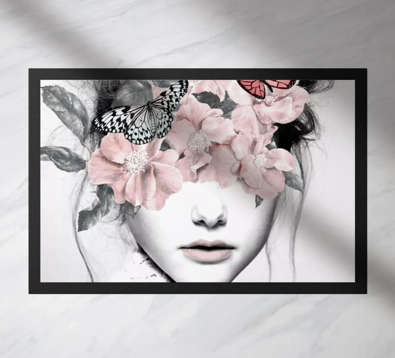DONNA CON FIORI 10 zerbino da dada22