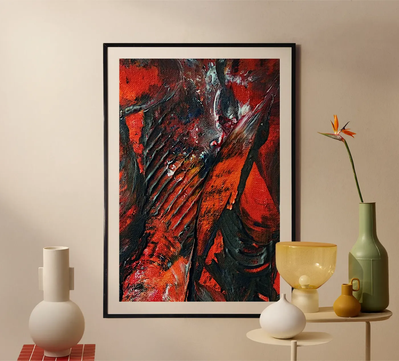 CLOSE UP 6 poster van THIERRY VOBMANN CREATION