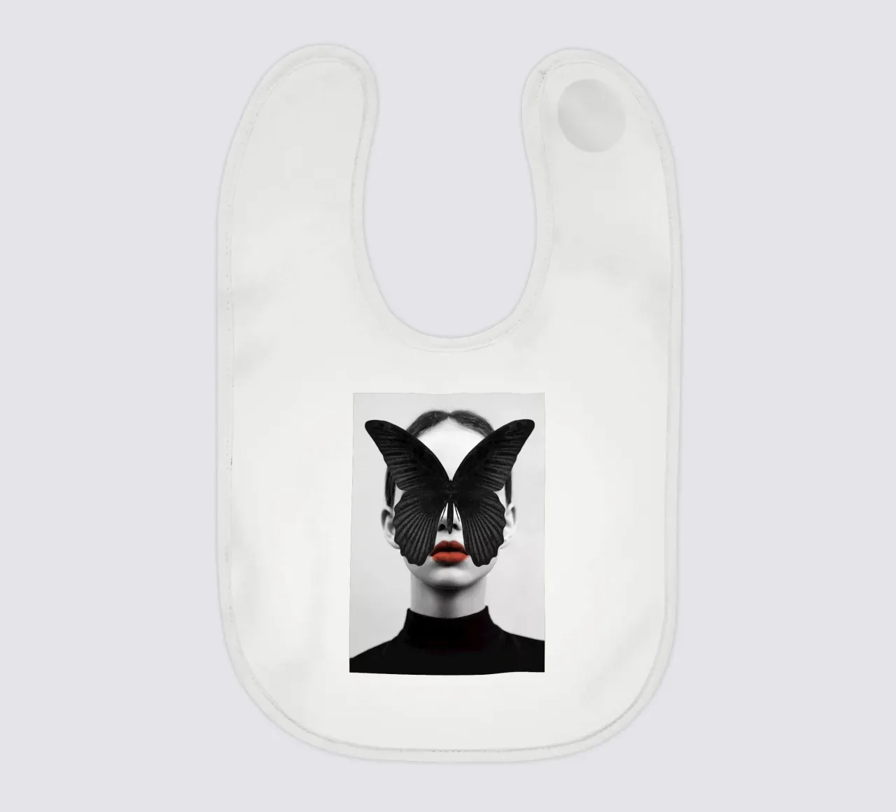 FARFALLA NERA bavaglino da dada22