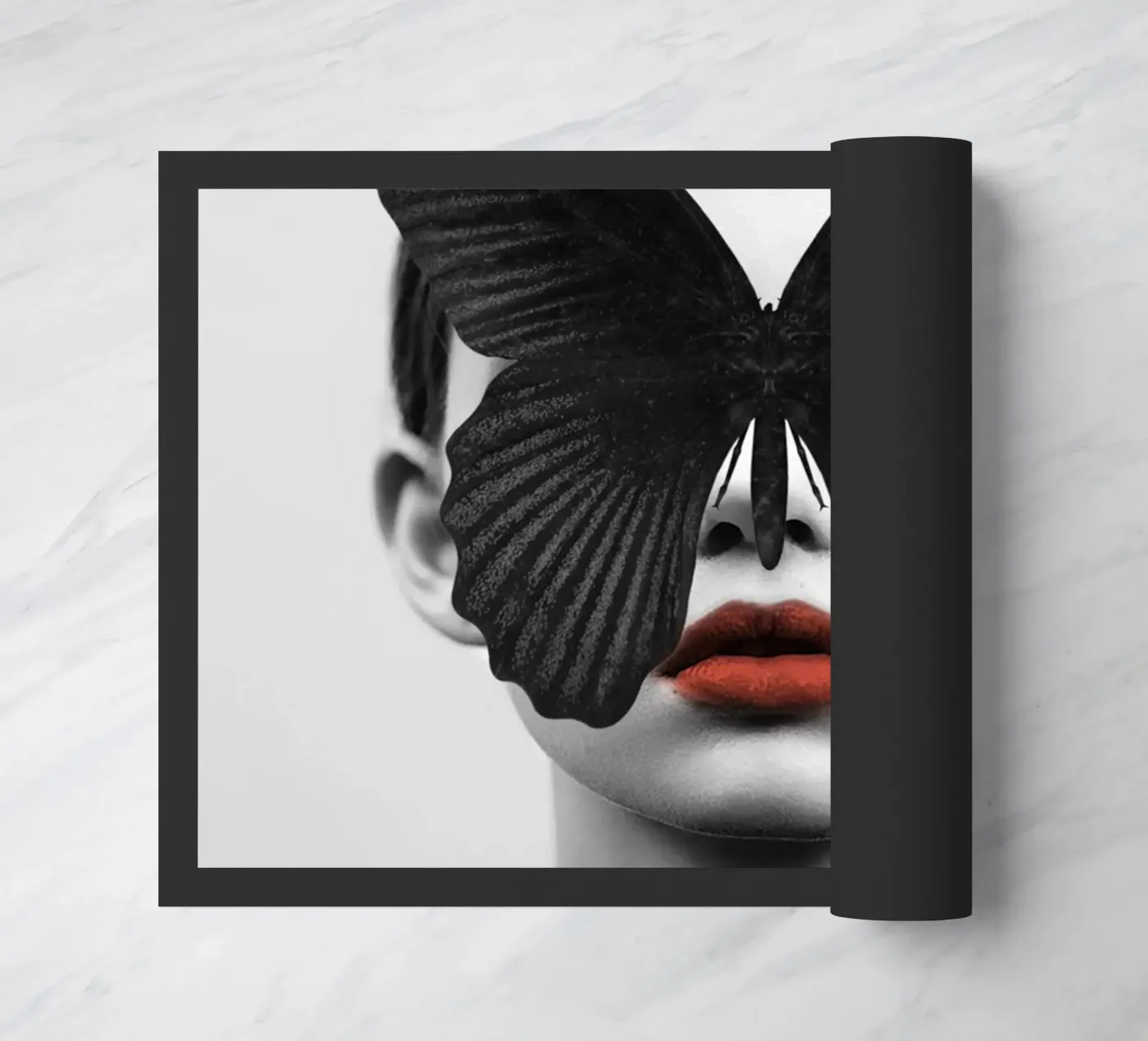 BLACK BUTTERFLY zerbino da dada22