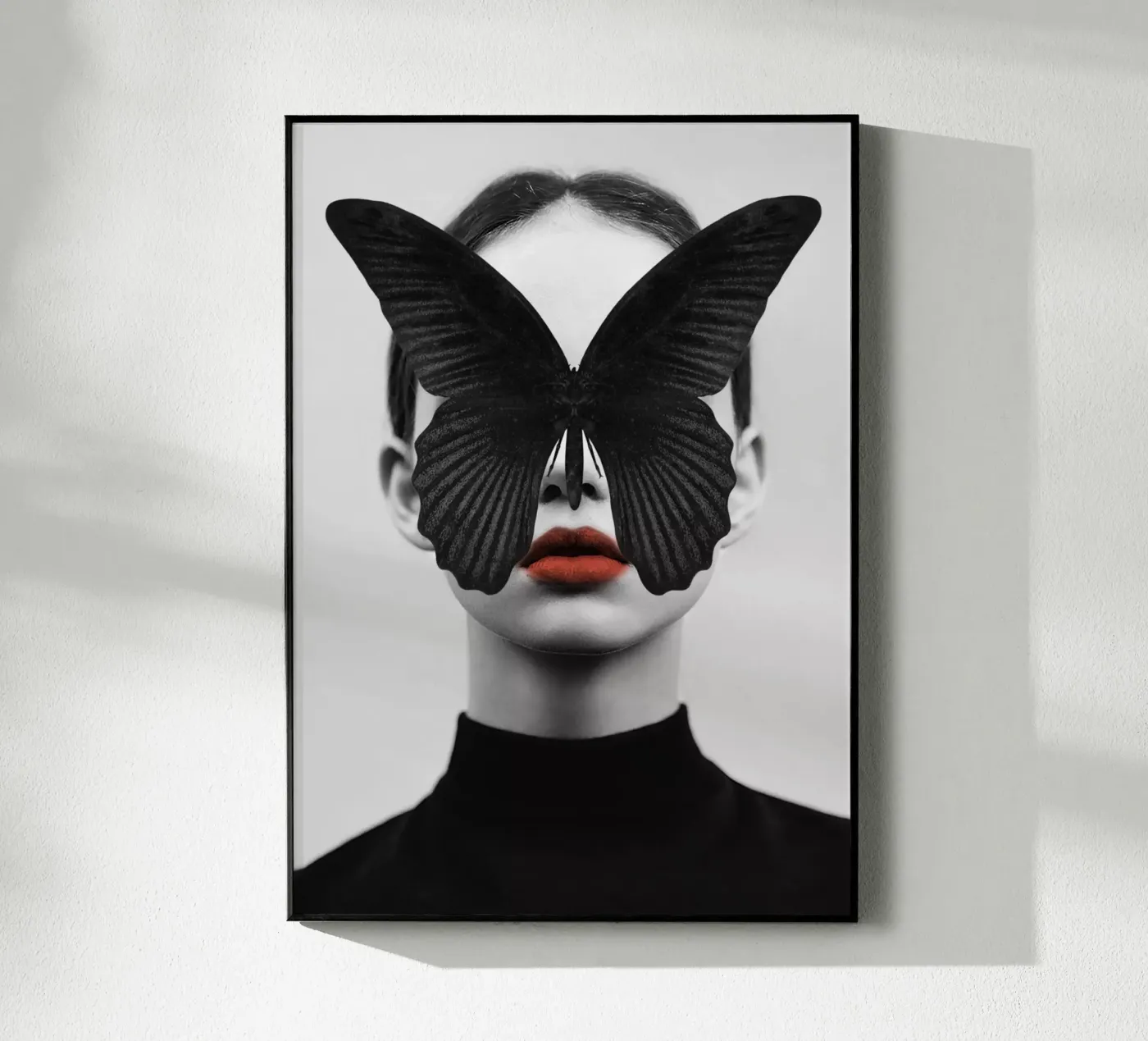 PAPILLON NOIR plexiglas de dada22