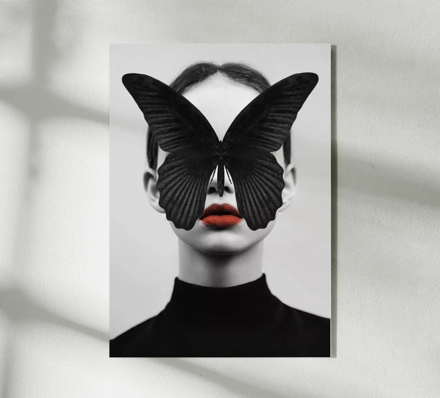 PAPILLON NOIR plexiglas de dada22