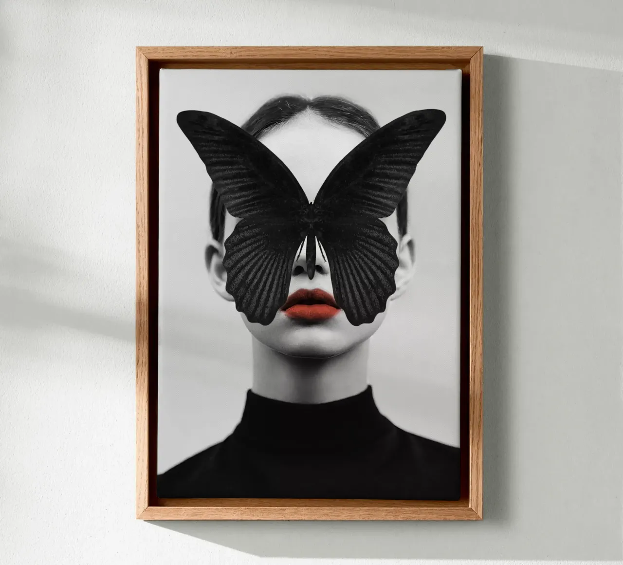 FARFALLA NERA tela da dada22