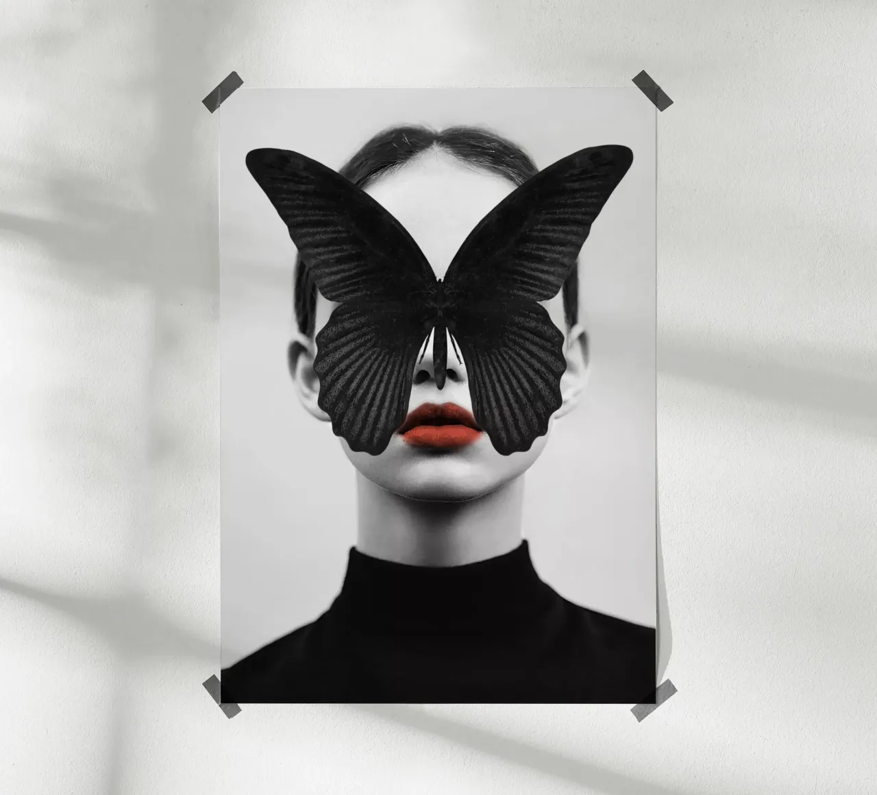 FARFALLA NERA poster da dada22