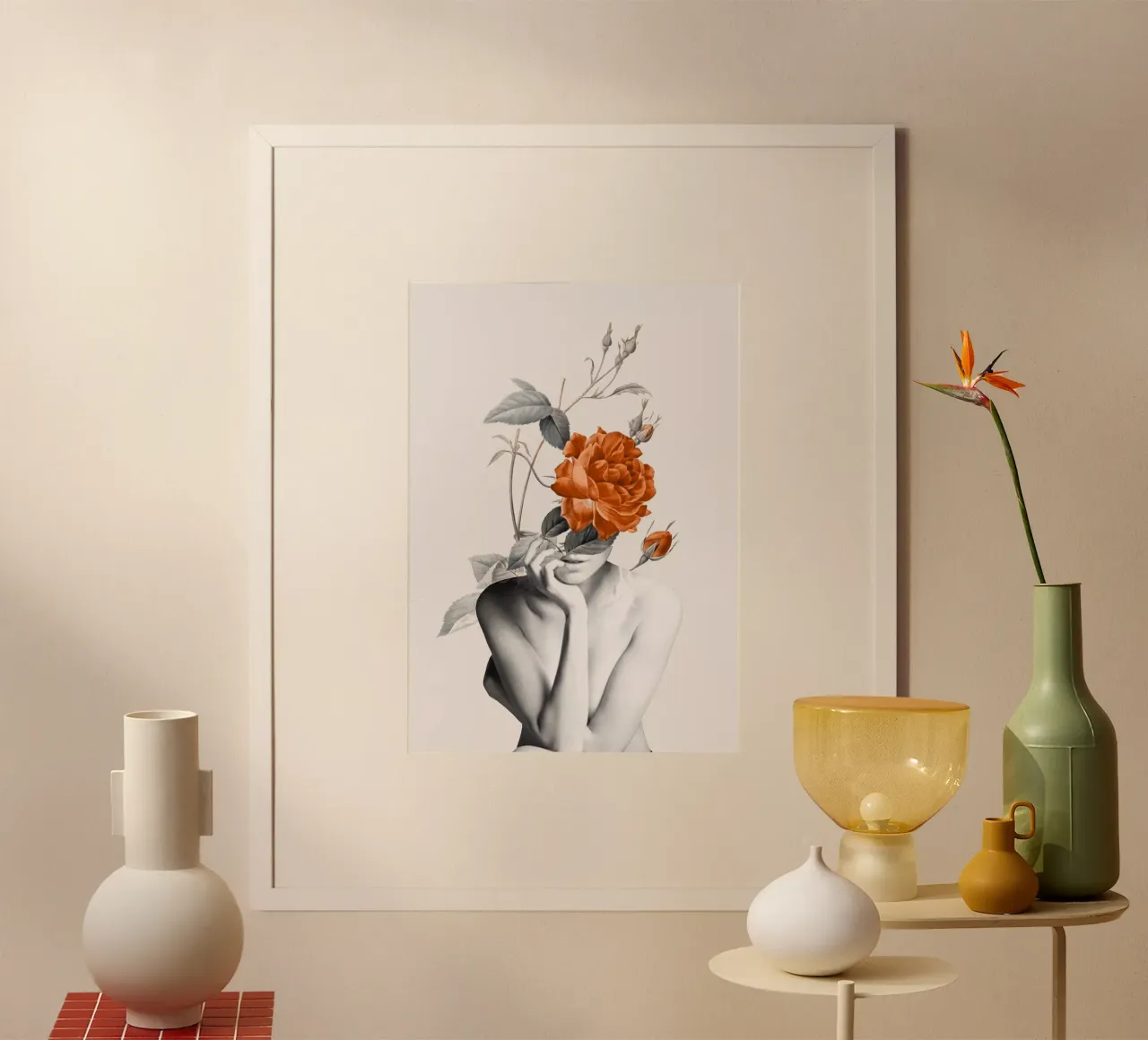 Rosa 3 carta hahnemühle da dada22