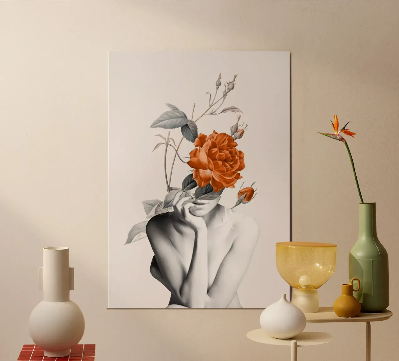 Rosa 3 carta hahnemühle da dada22