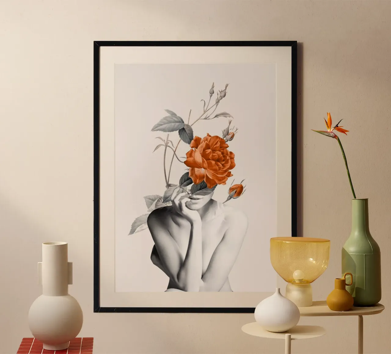 Rosa 3 carta hahnemühle da dada22
