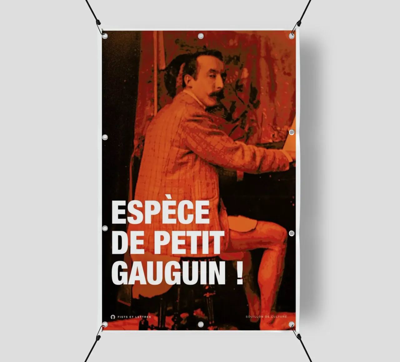 Gauguin telo in pvc da Fists Et Lettres