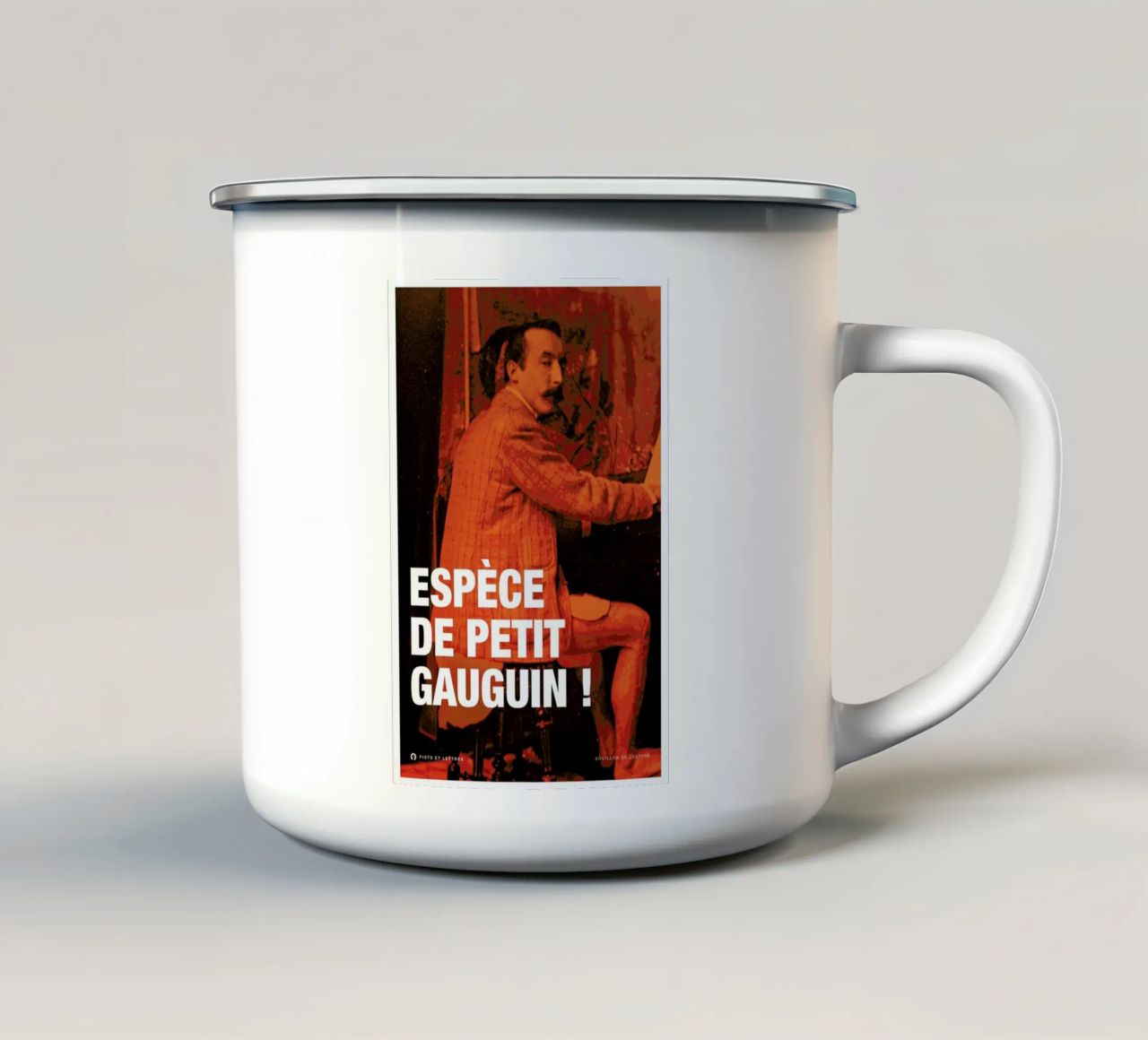 Gauguin tazza in smalto da Fists Et Lettres