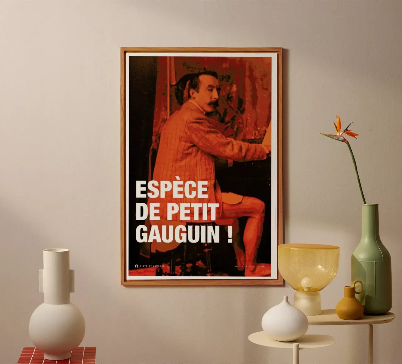 Gauguin alluminio dibond da Fists Et Lettres