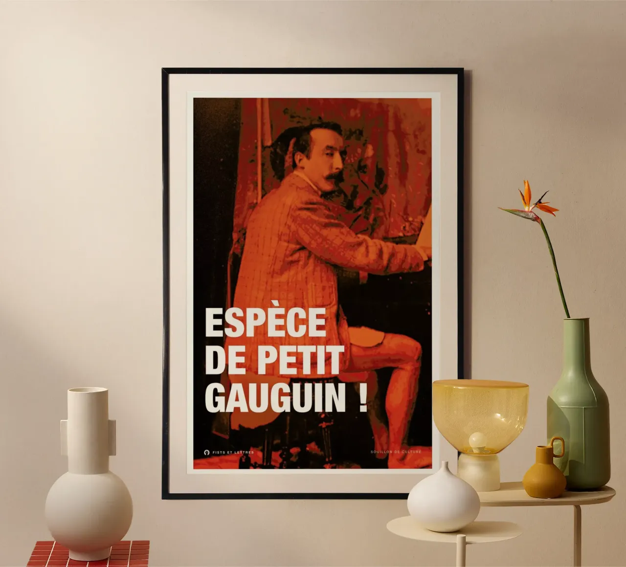 Gauguin poster da Fists Et Lettres