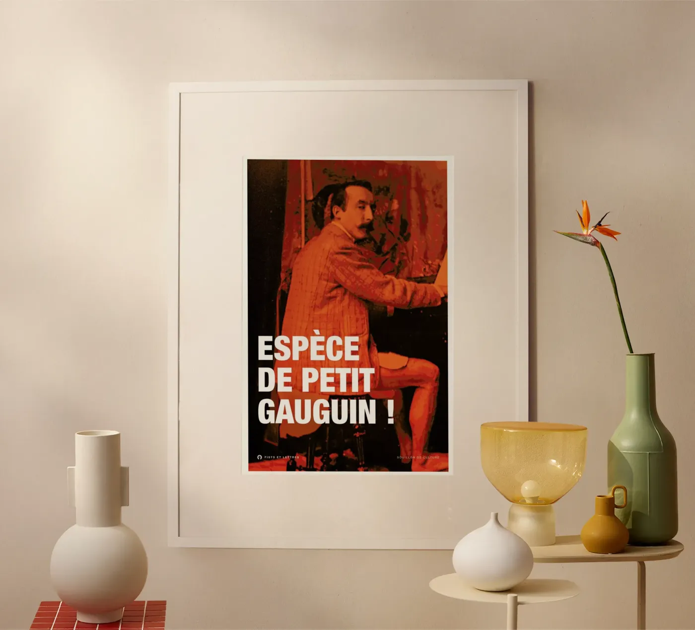 Gauguin poster da Fists Et Lettres