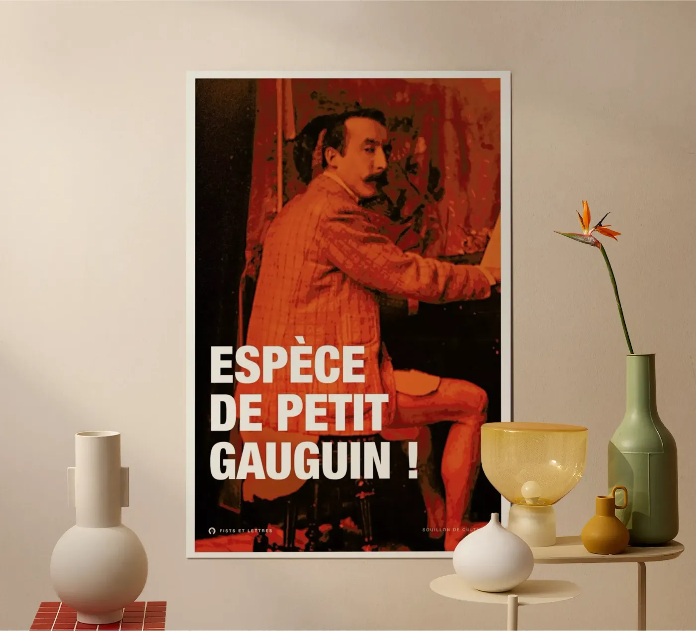 Gauguin poster da Fists Et Lettres
