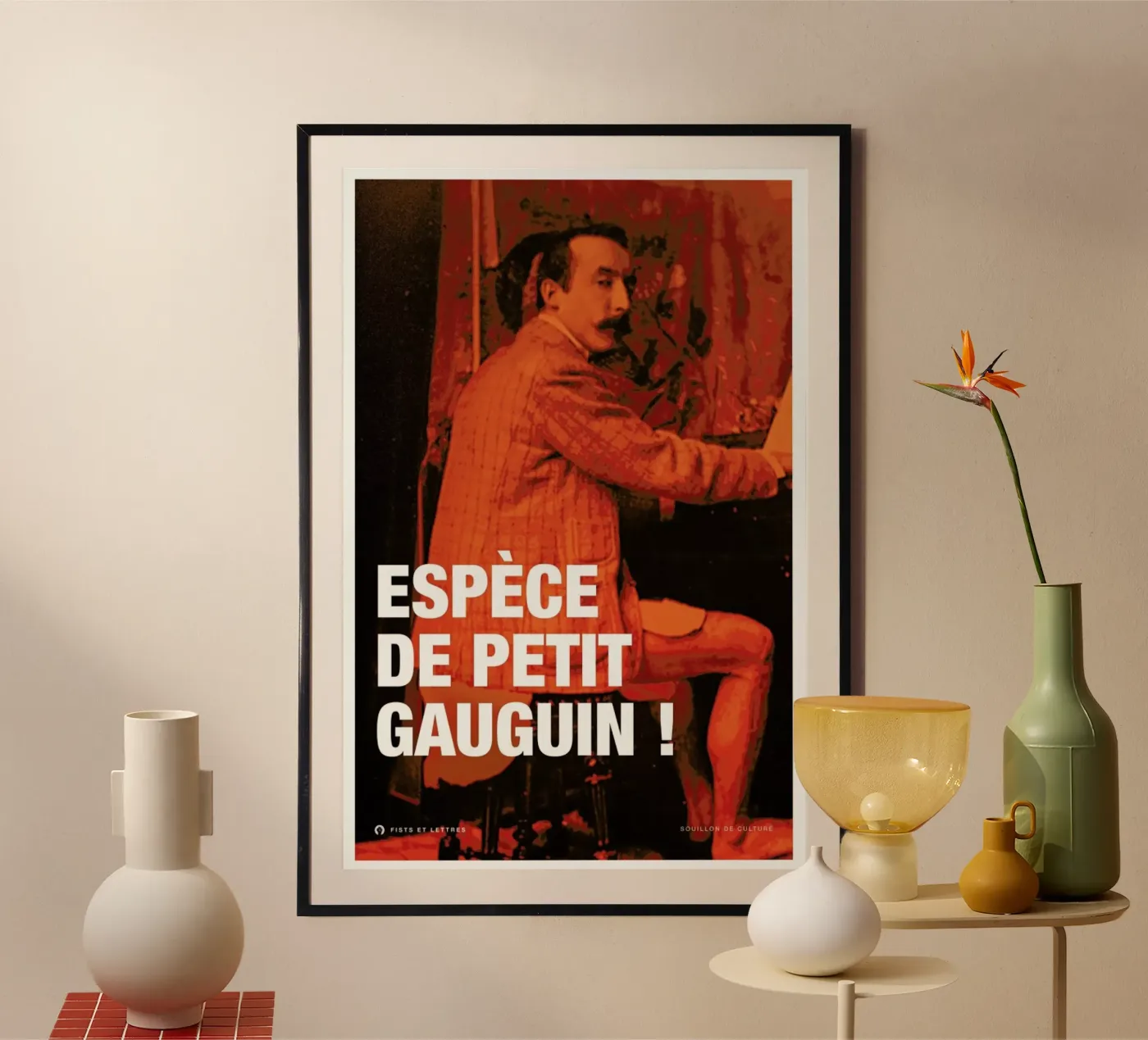 Gauguin poster da Fists Et Lettres