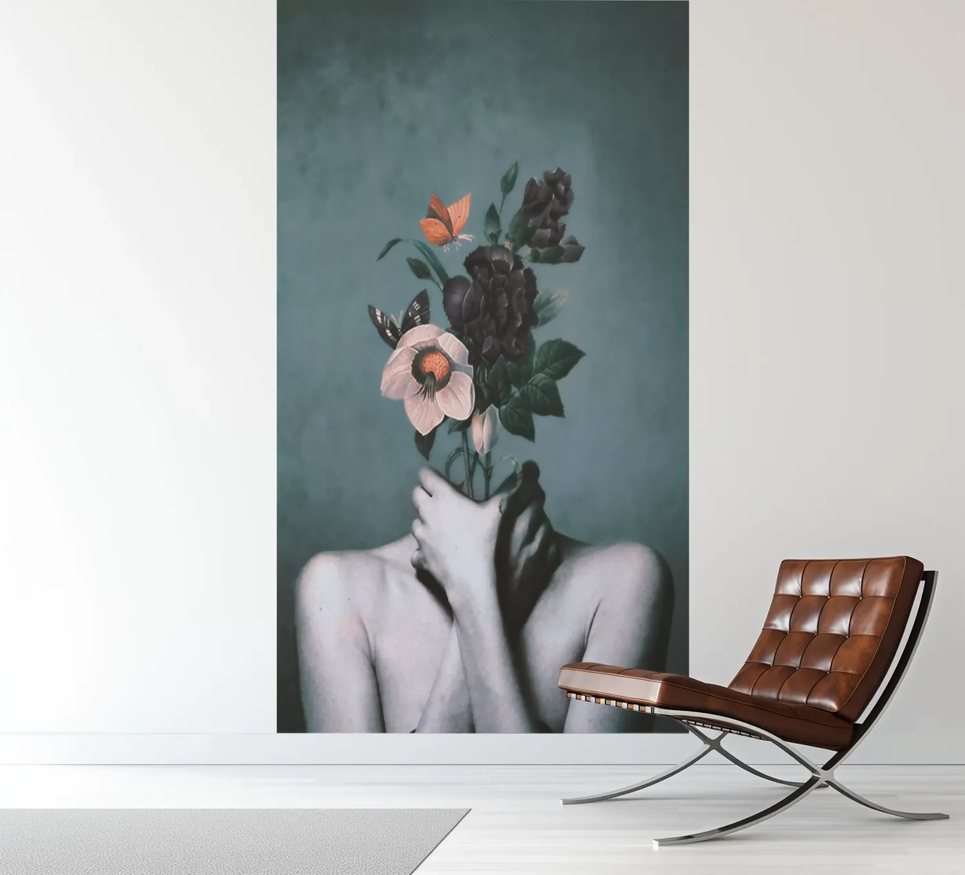 binnentuin 3 fotobehang van dada22