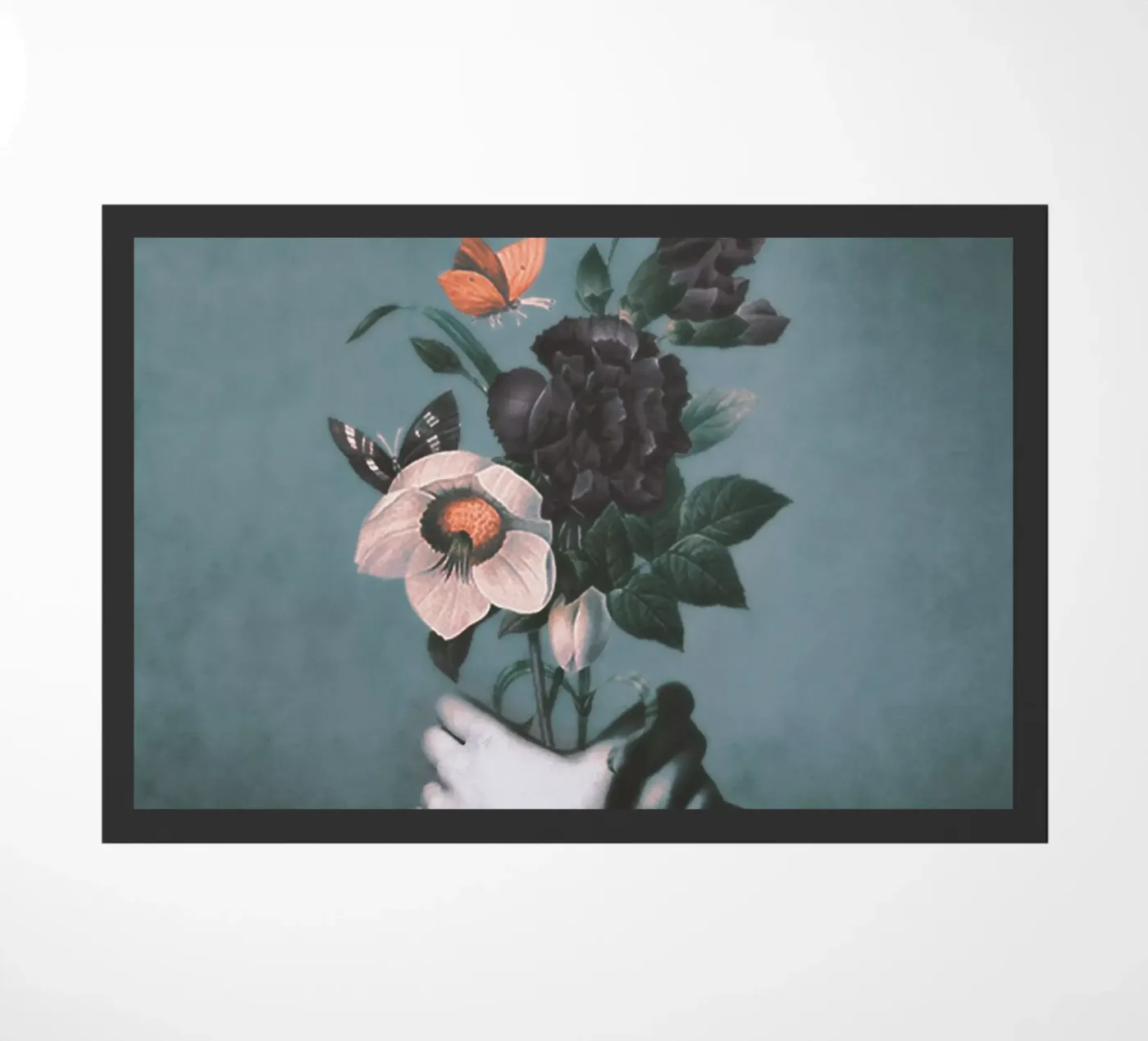 inner garden 3 Fußmatte von dada22